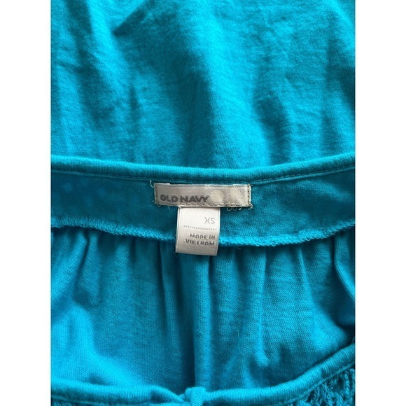 Womens Babydoll Y2K Top Blue XS Bow Fairy Summer - Picture 4 of 8